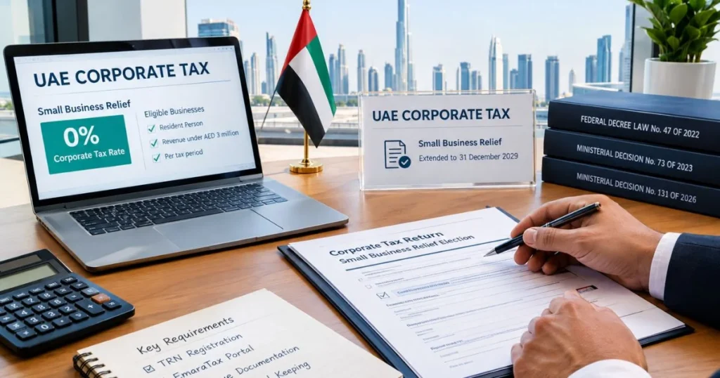 Small Business Relief Under UAE Corporate Tax